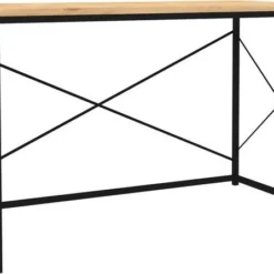 Skånska Möbelhuset Work Skrivbord 121x60 Cm - Safir Ek/svart