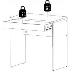 Skånska Möbelhuset Function Plus Skrivbord 74,7 X 48,2 X 76,7 Cm - Vit/grå 33 Skånska Möbelhuset Function Plus Skrivbord 74,7 X 48,2 X 76,7 Cm - Vit/grå -Stolar affär ece8f264dbab4338f0c7e759defe2a4cd9