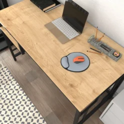 Skånska Möbelhuset Kennesaw Skrivbord 120 X 60 Cm - Svart/ek -Stolar affär ed119083f47ec7af5122d847138263148a