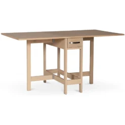 Skånska Möbelhuset Fårö Klaffbord 30/90/150 X 80 Cm - Whitewash -Stolar affär ef28232b0becf1757794fbf32ac3cca074