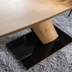 Skånska Möbelhuset Toronto Matbord 120-160 Cm - Ek/svart -Stolar affär efb7b1e2ef17bd2a944884fe26015e6fc9