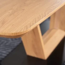 Skånska Möbelhuset Santiago Matbord 160-220 Cm - Ek/svart -Stolar affär effe937a39cc7de9520dbaf955c6e48789