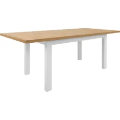 Skånska Möbelhuset Erla Matbord 160-200 X 90 Cm - Vit/ek -Stolar affär f08057c8c33e5a2c8acb29497d2c83722c