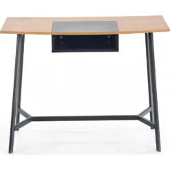 Skånska Möbelhuset Atribu Skrivbord 100x50 Cm - Ek/svart -Stolar affär f171e38e286da1a019e6728b5d44ea22f5