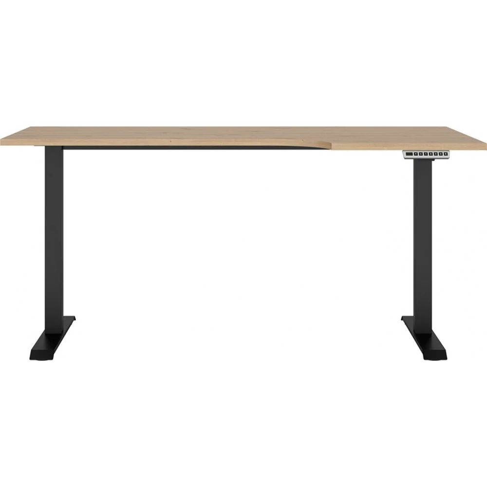 Skånska Möbelhuset Space Höj Och Sänkbart Skrivbord Höger 160 X 90 Cm - Ek 4 Skånska Möbelhuset Space Höj Och Sänkbart Skrivbord Höger 160 X 90 Cm - Ek - Bild 2