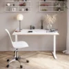 Skånska Möbelhuset Wedge Höj Och Sänkbart Skrivbord Elektriskt 120x80 Cm - Vit HPL (Högtryckslaminat) -Stolar affär f228414bf1d91dceda5bc77804a94f1da0