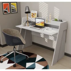 Skånska Möbelhuset Broklyn Skrivbord 123,6 X 59,6 Cm - Vit