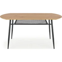 Skånska Möbelhuset Rankin Matbord 160 Cm - Ek/svart -Stolar affär f28e305f23812694b5468788ac504d217b