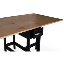 Skånska Möbelhuset Fårö Klaffbord 30/90/150 X 80 Cm - Svart / Ek -Stolar affär f2b5c34f82ac598617ff8a2cb114b03072