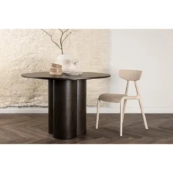 Skånska Möbelhuset Olivia Matbord Ø110 Cm - Mocka -Stolar affär f2f0fbc35762a0b761a237550e34fd4ca8
