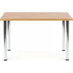 Skånska Möbelhuset Buno Matbord 120 Cm - Wotan Ek/krom -Stolar affär f3e2a265ed8033ddcb0268e760b2e13116