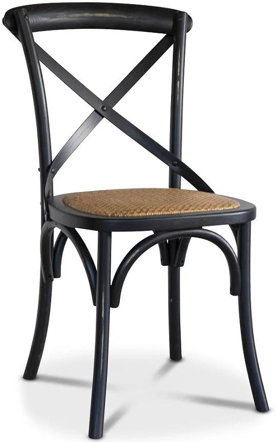 Skånska Möbelhuset Gaston Stol I Böjträ Med Rottingsits - Antik Svart 3 Skånska Möbelhuset Gaston Stol I Böjträ Med Rottingsits - Antik Svart