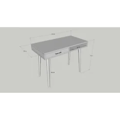 Skånska Möbelhuset Carmen Skrivbord 105x55 Cm - Ek -Stolar affär f474824ba87e0ec6ce303c93e9c6f00551