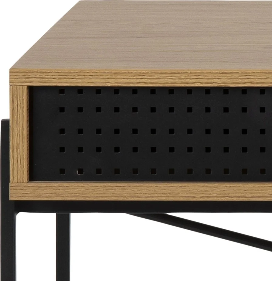 Skånska Möbelhuset Angus Skrivbord 110x50 Cm - Ek/svart 8 Skånska Möbelhuset Angus Skrivbord 110x50 Cm - Ek/svart - Bild 6