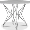 Skånska Möbelhuset Zoo Matbord Ø105 Cm - Krom / Ljus Marmor -Stolar affär f4d9f69a31940b3398f934e95b9598bd58