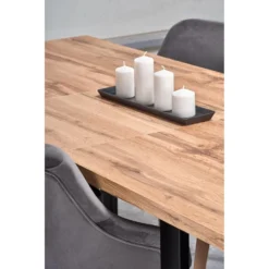 Skånska Möbelhuset Kasady Matbord 160-210 Cm - Wotan Ek/svart -Stolar affär f4db7071ff17404916d6cac7f6f5ccf2c6