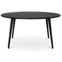 Skånska Möbelhuset Omni Runt Matbord Ø150 Cm - Svartbetsad Ek -Stolar affär f62b8e75523b67459c0ad7dda0b2d888d6