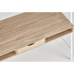Skånska Möbelhuset Lavice Skrivbord - Sonoma Ek/vit -Stolar affär f63917510ccbbd2748fe61bb8e2bddd0b7
