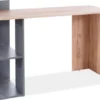 Skånska Möbelhuset Boro Skrivbord 122x57 Cm - Wotan Ek/antracit -Stolar affär f685d0d6e4010f4aa5cb724baf3bc31f39