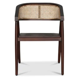 Skånska Möbelhuset Skaraborg Karmstol - Brun Mahogny/rotting -Stolar affär f7bb06dcc20d9b6a110c6b42535ad0f5b1