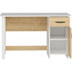 Skånska Möbelhuset Natural Skrivbord 120 X 60 Cm - Vit/ek -Stolar affär f8c74bf676dd5947b40457bb49a75effb0