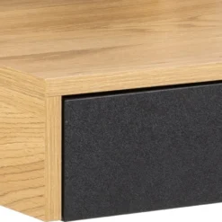 Skånska Möbelhuset Reece Skrivbord | Datorbord - Ek/svart (100 Cm) -Stolar affär f97c17ad1a3effc2281afb346554535465