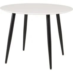 Skånska Möbelhuset Paradis Matbord Ø100 Cm - Vit