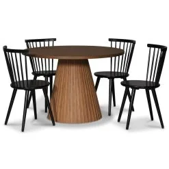 Skånska Möbelhuset Cleo Runt Matbord Ø110 Cm - Brunbetsad Ek 5 Skånska Möbelhuset Cleo Runt Matbord Ø110 Cm - Brunbetsad Ek -Stolar affär fbf451ba4828712bb548680b01b3b9946e