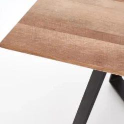 Skånska Möbelhuset Lykke Matbord 180 X 90 Cm - Mörkbetsad Ek / Svart Metall -Stolar affär fc17d391feed77f20bc04f73ee3cfe7008