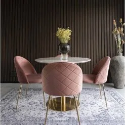 HOUSE NORDIC Bolzano Matbord - Marmorimitation/mässing - ø90 16 HOUSE NORDIC Bolzano Matbord - Marmorimitation/mässing - ø90 -Stolar affär fc181851f9062d0d8932874f6aa8a1e304