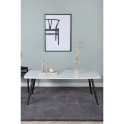 Skånska Möbelhuset Paradis Soffbord 120 X 70 Cm - Vit/svart -Stolar affär fe258d727a49750c962b293ee246193843