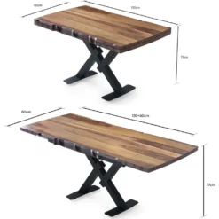 Skånska Möbelhuset Olga Matbord 130-190 Cm - Valnöt -Stolar affär ffcdccfb60a661355b0616c7bb273604c2