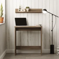 Skånska Möbelhuset Leona Skrivbord 72x44,5 Cm - Mörk Valnöt -Stolar affär fffcf0acb9622d8c13a0fbe40b8087a3d3